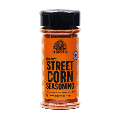 Lion Spice Co. Mexican Street Corn Seasoning Authentic Elote Spice Mix for