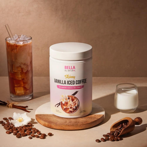 500g Bella All Natural Skinny Vanilla Iced Coffee