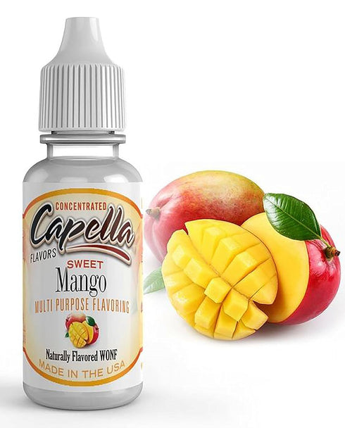 Capella Flavor Drops, Sweet Mango Concentrate, 13ml