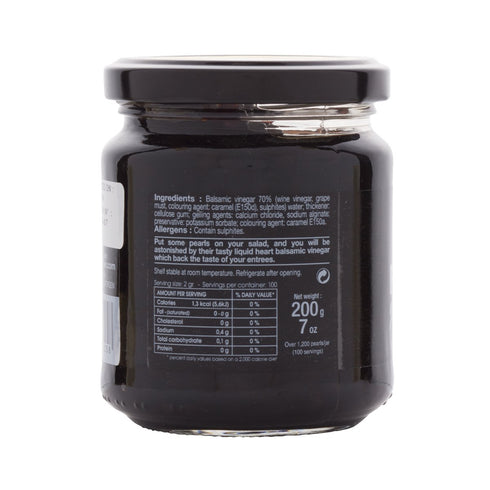 Christine Le Tennier 7oz Balsamic Vinegar Flavor Pearls, Jar