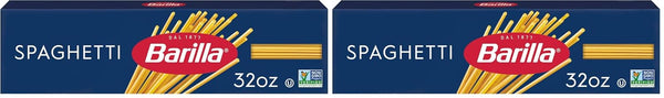 Barilla Spaghetti Pasta, Box - Non-GMO, Made with Durum Wheat Semolina -
