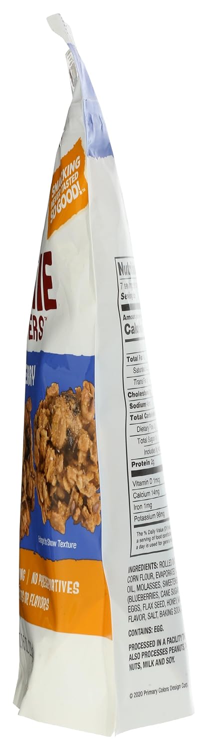 7.5 OZ Crazy Monkey Baking Blueberry Granola Cookie Clusters