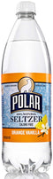 Polar Seltzer Polar Orange Vanilla Seltzer 1 L Plastic Bottles - Pack of 12