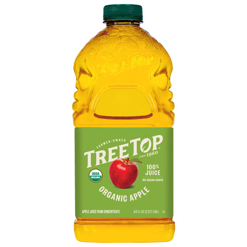 Tree Top Organic Apple Juice, 64 Fl Oz (Pack of 1)