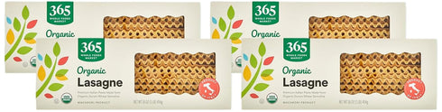 365 by Whole Foods Market, Organic Lasagne, 16 Ounce (Pack of 4)