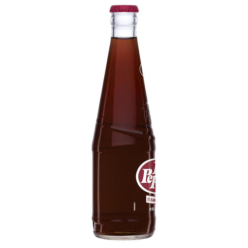 12 Oz (Pack 6, 72 Oz) Dr Pepper Real Sugar Soda Glass Bottle of Total