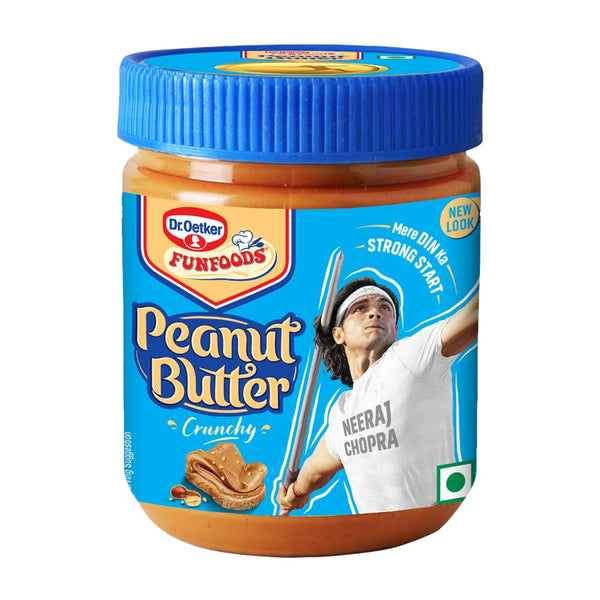 Funfoods Dr. Oetker Dr. Oetker Peanut Butter Crunchy 375 grams, Crunchy