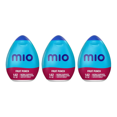 Mio. Mio Liquid Water Enhancer Fruit Punch 1.62 Oz (3 - Pack)
