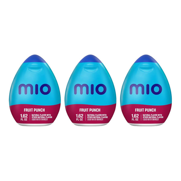 Mio. Mio Liquid Water Enhancer Fruit Punch 1.62 Oz (3 - Pack)