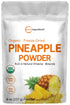 Organic Pineapple Powder, 8oz | 100% Natural Fruit Powder | Freeze-Dried Pineapples