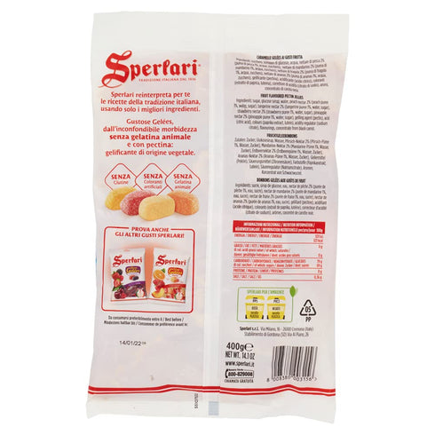 (17.64 oz. (17.64 Oz 400 Sperlari Frutti del Sole Jellies Bag) | g)