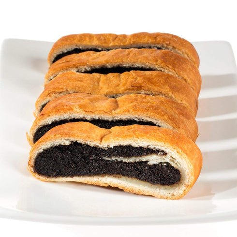 Barbaras Cookie Pies LLC 1.5 lbs) Hungarian Nut Roll - Poppyseed (Over