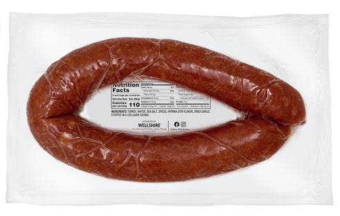Wellshire Farms Kielbasa, 12 OZ Smoked Turkey