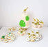 JeVenis 30 Pcs Gold Glitter Jungle Safari Animal Cupcake Toppers for Birthday Party Decorations