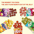 K-Herb Gummy 5 (5 Mix1.26oz(36g) 5pack) Korean Fruit Jelly Candy Assorted Chewy Snacks Fruity Flavors (Grape, Plum