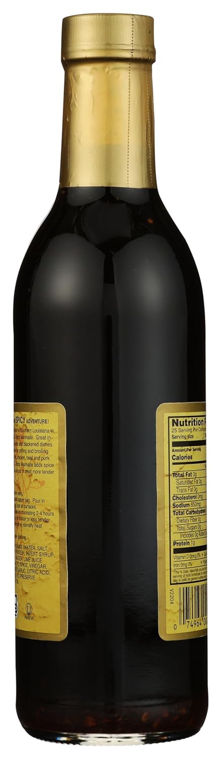 12.7 (Pack 6) Allegro Hot & Spicy Marinade, Fluid Ounces