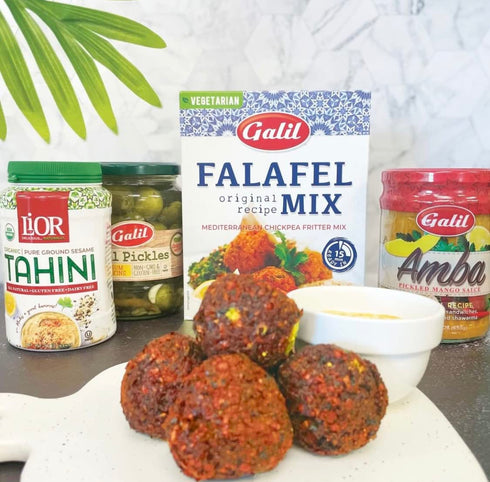 15 Pack 3 Galil Falafel Mix Vegetarian Mediterranean Falafel Chickpea Fritter Mix, Ready in Minutes Product of Israel