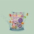 Zollipops The Clean Teeth Pops, Anti-Cavity Lollipops with Tropical Flavors, 3.1 Ounce