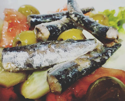 Ramon Pena 25/30 1 130g Canned Sardines in Olive Oil | Sardines Per Tin | x Can