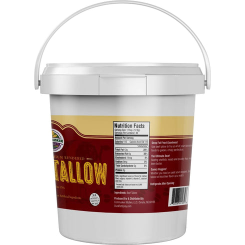 Generic 1.5lb Cornhusker Kitchen Premium Rendered Beef Tallow Tub