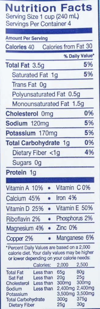 32 oz Blue Diamond Almond Breeze Almond Coconut Blend Unsweetened Vanilla -- fl