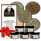 Chef Cherie Greek Spices Gift Set - Contains: 5 different jars(1 each of: Greek