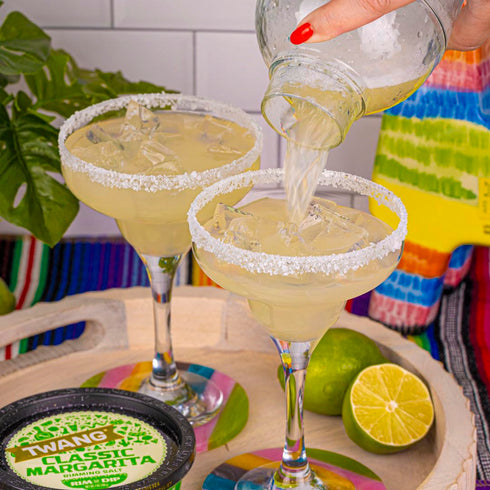 Rimmer, 4 (Pack 12) Twang Flavored Salt Classic, for Margaritas, Mocktails, Smoothies and Micheladas, Ounce