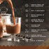 35oz. NaturaleBio Cacao Powder Organic Unsweetened, Non-Alkalized and Pure. Cocoa Powder Substitute with Rich Dark