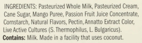 La Fermiere 5.6 OZ Mango Passion Fruit Yogurt