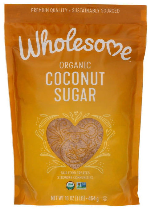 silp-art Wholesome Sweeteners - Organic Coconut Palm Sugar - 1 lb.