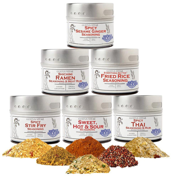 Fried Rice Seasoning Collection | Gourmet Spice Blends | Non GMO, No