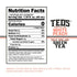 Pack 12 Ted's Tea by Java House - Single Serve Liquid Concentrate Pods - Peel and Pour - White Peach Green Tea