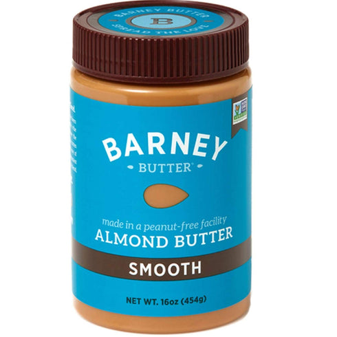 Barney Butter Almond Butter, Smooth, No Stir, Non-GMO, Skin-Free, Paleo Friendly, KETO,
