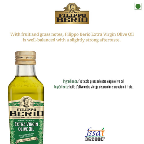 250ml Filippo Berio - Extra Virgin Olive Oil