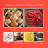 STARTZYK 80g 6 Mushroom Chili Sauce, Spicy Umami Chili Crisp with Mushrooms & Peppers, Asian Gourmet Chili Paste