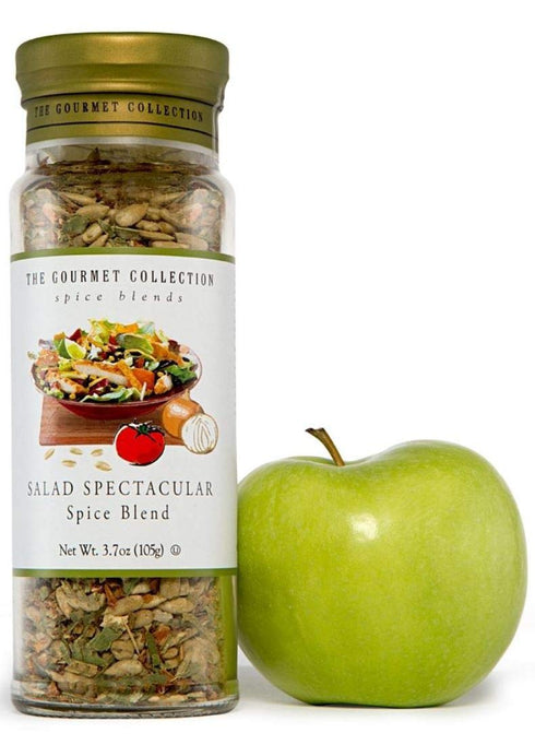 The Gourmet Collection Seasoning Blends - Salad Spectacular Spice Blend - Great Salad Dressing Mix, Asian Stir Fry, Vegetables and Salad Herb Blend.