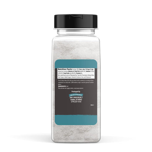 2 Birch & Meadow Cups of Pretzel Salt, Coarse, Heat Resistant