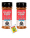 HUBZ Pit Boss Pulled Pork Rub, 6.5 oz, 2-Pack with Bonus Seasoning, Gluten