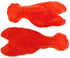 Gummy 1 SweetGourmet Red Lobsters Chewy Candy, Raspberry Flavor, Halal, Pound