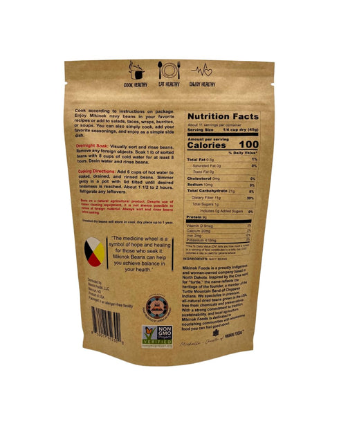Mikinok Beans 6PK Mikinok Dry Navy Beans