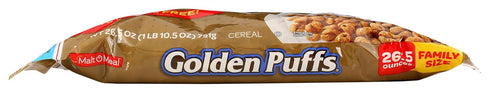 26.5 oz. Malt-O-Meal Golden Puffs Cereal, Bulk Bagged Cereal, Bag