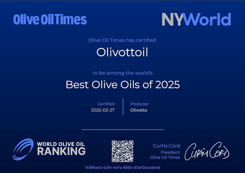 2024/2025 Pack (2x25.USfl.oz), Olivottoil Edition, Italian Extra Virgin Olive Oil Contains Polyphenols, Antioxidant