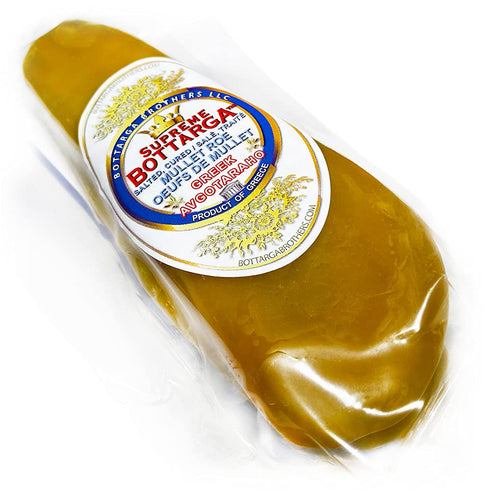 Greek Avgotaharo - Premium Greek Grey Mullet Bottarga Covered in Beeswax -