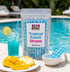 DM Sweets 100 Count Tropical Punch Sour Powder Filled Candy Straws - of Nostalgic Bulk Tangy Sweet and Sour Blue Treats