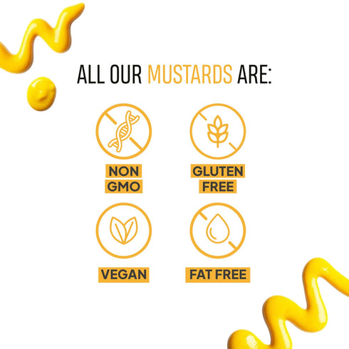 McCaffrey Chipotle Mustard Smooth Mustard with Smoky Chipotle Heat Bold Condiment for Burgers, Sandwiches, Marinades