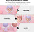 KESYOO Baby Doll Birthday Cupcake Topper - Angels Figurine Prince Princess Doll Figures for Party Decorations