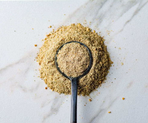 (1.6 oz) Savory Spice Four Mushroom Umami Blend - Salt-Free Seasoning & Gourmet Mushroom Powder for Cooking - Shiitake
