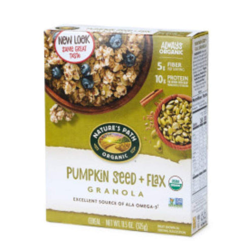 Nature's Path Organic Pumpkin Seed and Flax Granola, 11.5 Ounce (Pack of