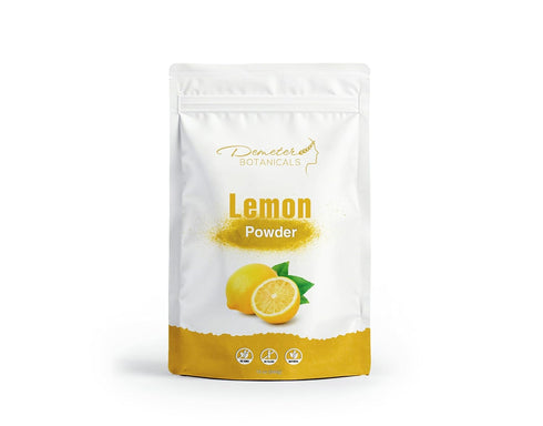 Demeter Botanicals Lemon Juice powder, 12 Ounces | Cold Pressed Lemons | 100% Natural