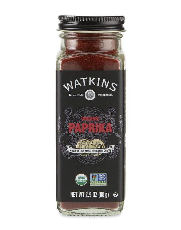 Watkins Gourmet Organic Spice Jar, Paprika, 2.9 Ounce